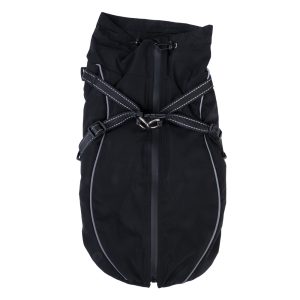 TIAKI Hondenharnas Arkon Zwart Ruglengte: 30cm