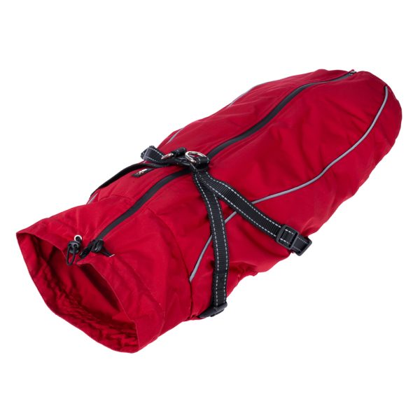 TIAKI Hondenharnas Arkon Rood Ruglengte: 55cm