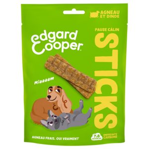 75g Edgard & Cooper Dog Strips Lam en Kalkoen hondensnacks
