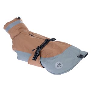 Nomad Tales Bloom Hondenjas Warm Taupe ca.35cm ruglengte honden