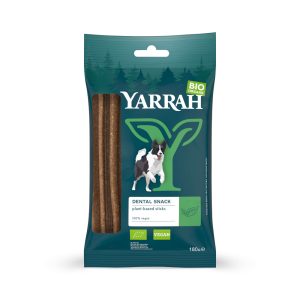 12x180g Yarrah Vegane Bio-Dental Sticks hondensnacks