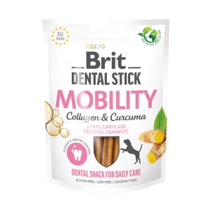 251g (7 stuks) Brit Dental Stick Mobility met kurkuma & collageen hondensnacks