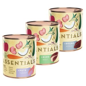 12x780g Terra Canis Essential 8+ Mix 3 soorten nat hondenvoer