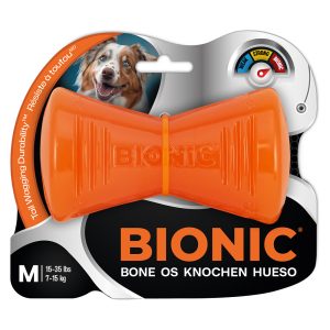 BIONIC kauwbot maat M: 15x5.3x13cm hondenspeeltje