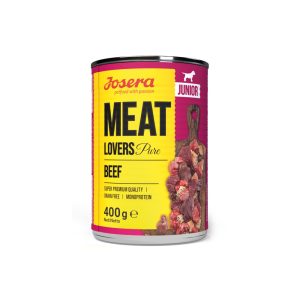6x400g Josera Meat Lovers Junior Menu Rund natvoer voor honden