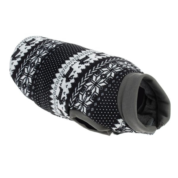 Hondentrui Maat S (25cm ruglengte) met Noors Motief