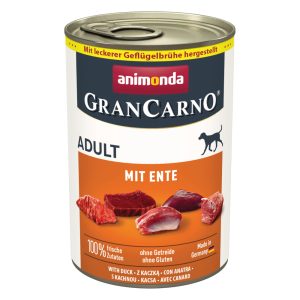 Voordeelpakket animonda GranCarno 12 x 400 g - met Eend