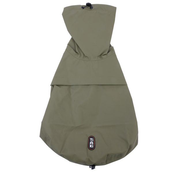 TIAKI Pet & Parent Regenjas in partnerlook Hondenregenjas ruglengte ca. 30 cm Hond