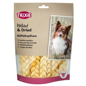 12cm, 3x200 g Trixie buffelhuid gevlochten hondensnacks