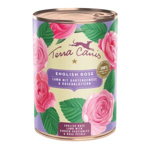 6x400g Terra Canis Menu Floralis Engelse roos: Lam hondenvoer nat