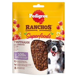 70g Pedigree Ranchos Superfoods kalkoen hondensnacks