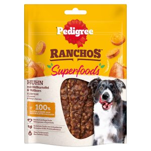 70g Pedigree Ranchos Superfoods Kip Hondensnacks