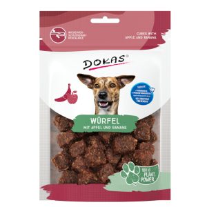 105g Dokas blokjes met appel en banaan hondensnacks