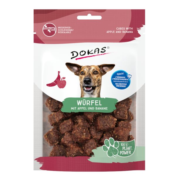 105g Dokas blokjes met appel en banaan hondensnacks