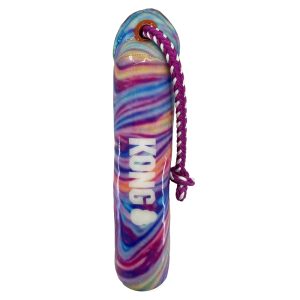 Kong Wild Shieldz Trainingsdummy Swirl hondenspeeltje ca. Ø5,7x39,4cm