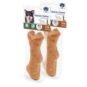 2x80g Blue Tree Cheesie Cheeew naturel maat L hondensnacks