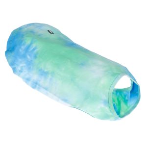 TIAKI Huisdier & Ouder tie-dye overhemd in partnerlook hondenshirt maat. S