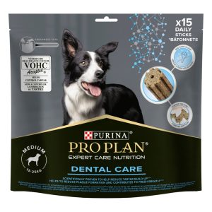 345g PURINA PRO PLAN Dental Care Medium Hondensnacks