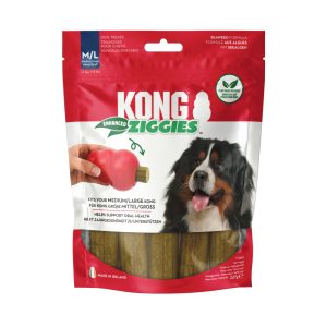 227g maat M/L KONG Ziggies Verbeterde hondensnack