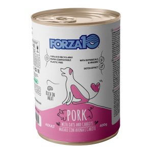 24x400g Forza10 Maintenance Schwein & Hafer Hundefutter nass