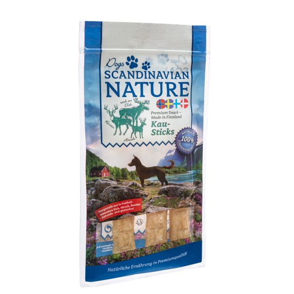 45g Scandinavian Nature Sticks, 3 soorten Wild Mix hondensnacks