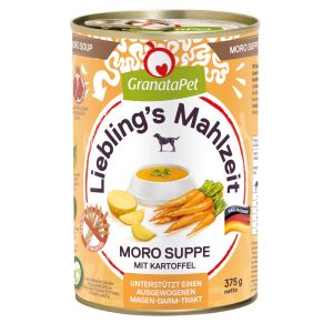 Dubbelpak: 12 x 375 g GranataPet Liebeling's Maaltijd Moro Soep met Aardappel nat hondenvoer