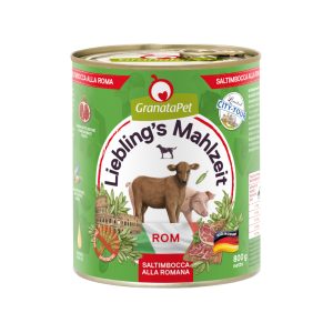 6 x 800g Granatapet Lievelingsmaaltijd City Tour Rome nat hondenvoer