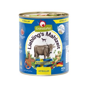 6 x 800g Granatapet Lievelingsmaaltijd City Tour Stockholm nat hondenvoer