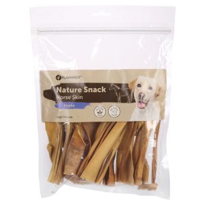 200g Flamingo Nature Snack paardenhuid voor honden