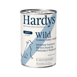 6x400g Hardys Senistive Wild natvoer voor honden