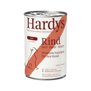 Voordeelverpakking: 24x 400g Hardys Pure Beef natvoer voor honden