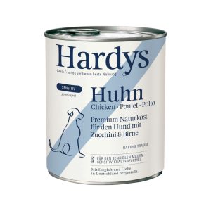 Voordeelpak: 24x 800g Hardys Sensitive Kip natvoer voor honden