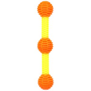 Flamingo hondenspeeltje Lipa stok met ballen  Ø6,5xL33,5cm