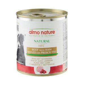 Voordeelpakket Almo Nature Classic 12 x  280 g / 290 g Hondenvoer - Rund met ham (290 g)