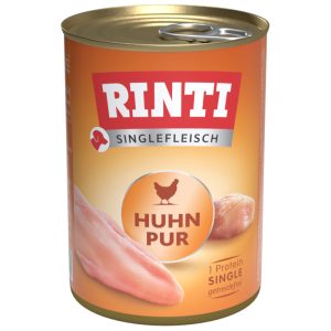 Rinti Sensible Puur 24 x 400 g - Kip puur