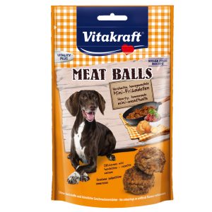 2x80g Gehaktballetjes Vitakraft Hondensnacks