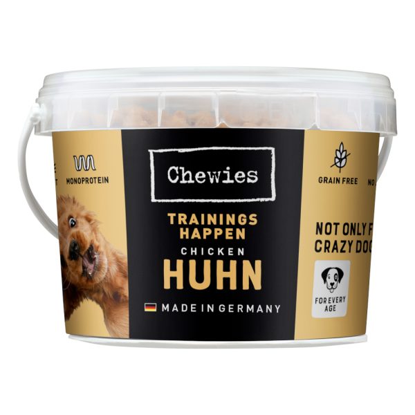 300g Mono-Eiwit Trainingssnack Kip Chewies Hondensnacks
