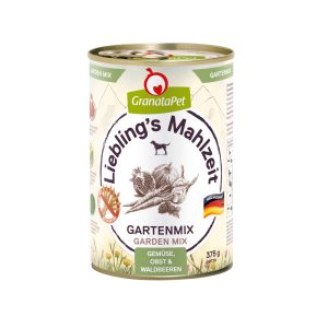 6x375g GranataPet Lievelingsmaaltijd Tuinmix Hondenvoer