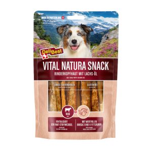 4x200g Vital Natura Wildzalmolie DeliBest Hondensnacks