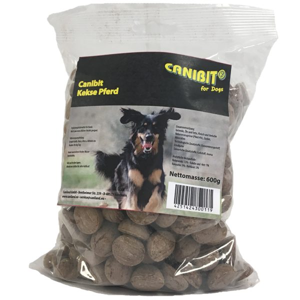 3x600g koekjes paard Canibit Hondensnacks