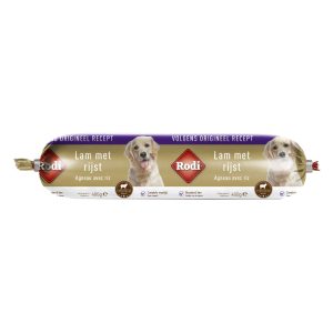 6x400g Lam & Rijst Worst Rodi Hondensnacks