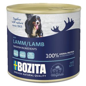 6x625g Paté Blik met Lam Bozita Hondenvoer