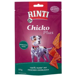 3x225g Rinti Chicko Plus Knoflook Hondensnacks