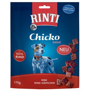170g Rinti Extra Chicko Mini 2 x Rund Hondensnacks