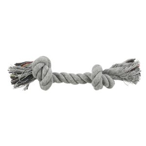 Kleurrijk Hondenspeelgoed Speeltouw met 37cm en 2 knopen Puppyspeelgoed