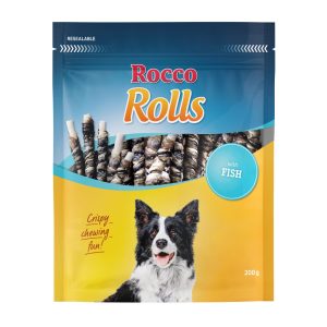 12x200g Vis Rocco Rolls Hondensnacks