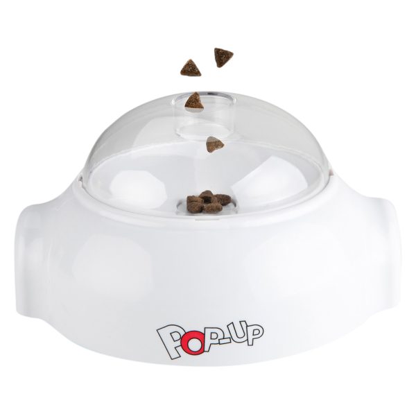 Interactief speelgoed Pop-Up Treat Toy, wit