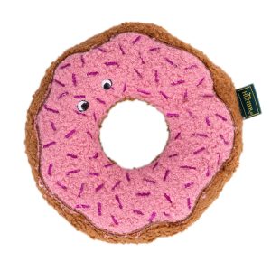 HUNTER Hondenspeelgoed BELEM Donut, bruin-roze