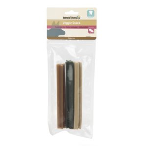 3 stuks Beeztees Veggie Staaf Mix à 18 cm Hondensnacks