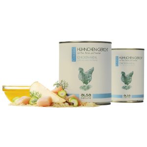 alsa-nature Kip gerecht met Rijst, Peer & Venkel, 400 g, Aantal: 12 x 400 g